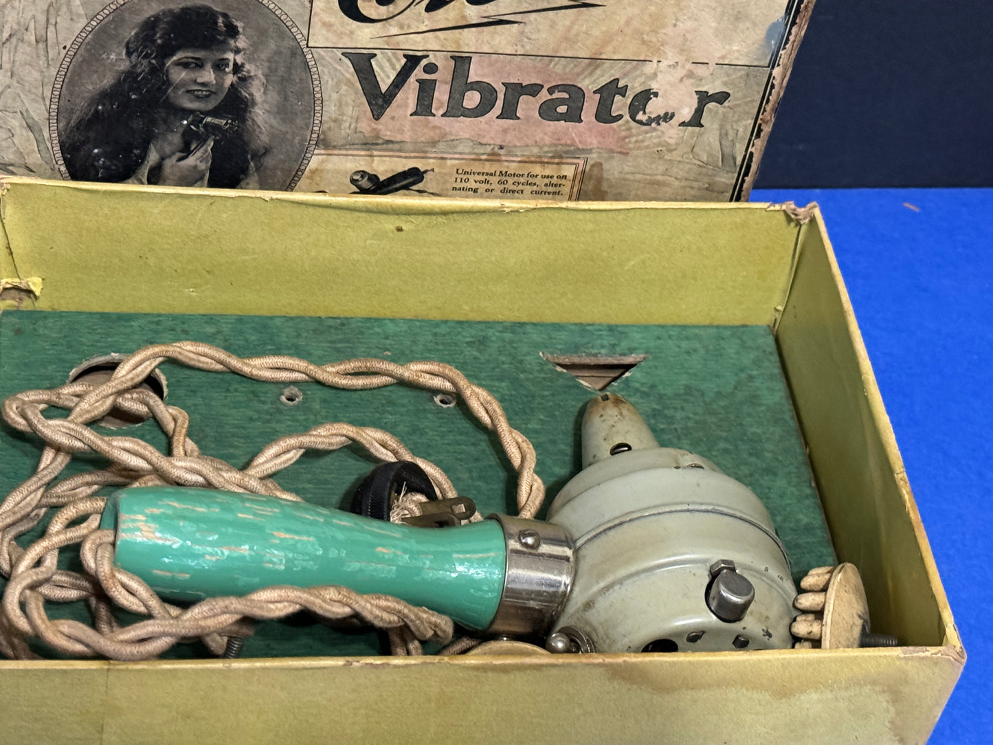 Electrex Vibrator Massager - United Drug Company Orig Box - VINTAGE