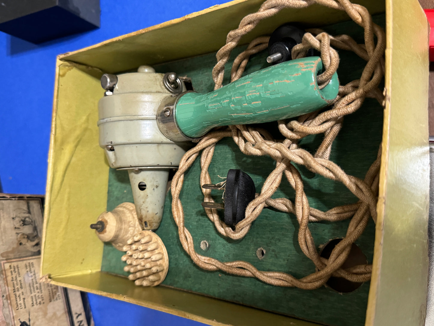 Electrex Vibrator Massager - United Drug Company Orig Box - VINTAGE