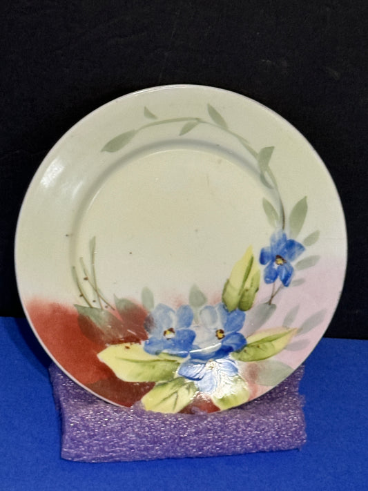Hand Painted Nippon Porcelain 6 inch" Plate - Vintage