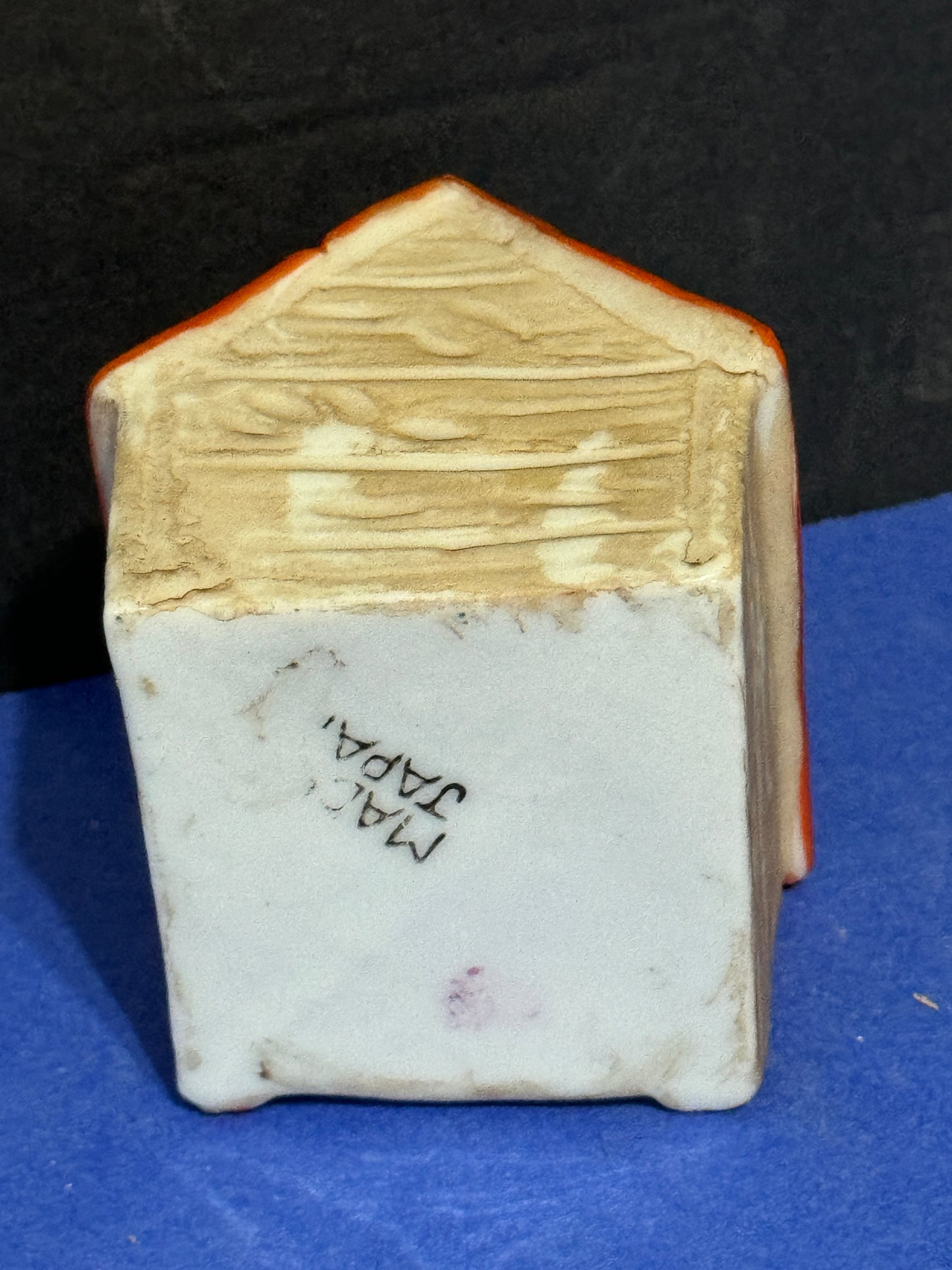 Porcelain Dog House Antique Japan - Vintage