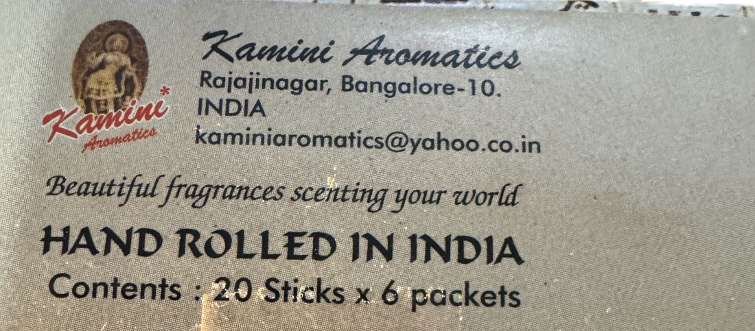 Kamini Myrrh Incense - 20 Stick