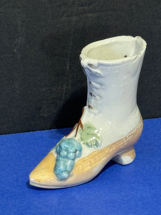 Lady's Shoe/Boot Planter Porcelain - VINTAGE