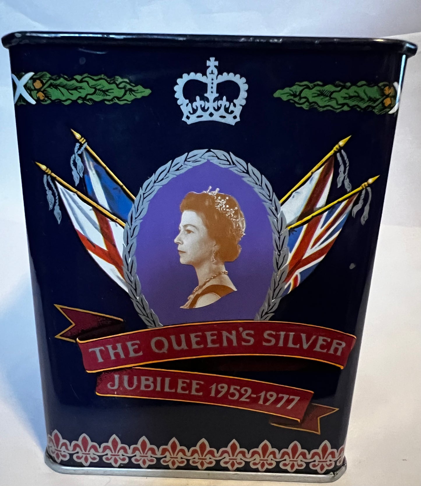 Queen’s Silver Jubilee Tea Tin