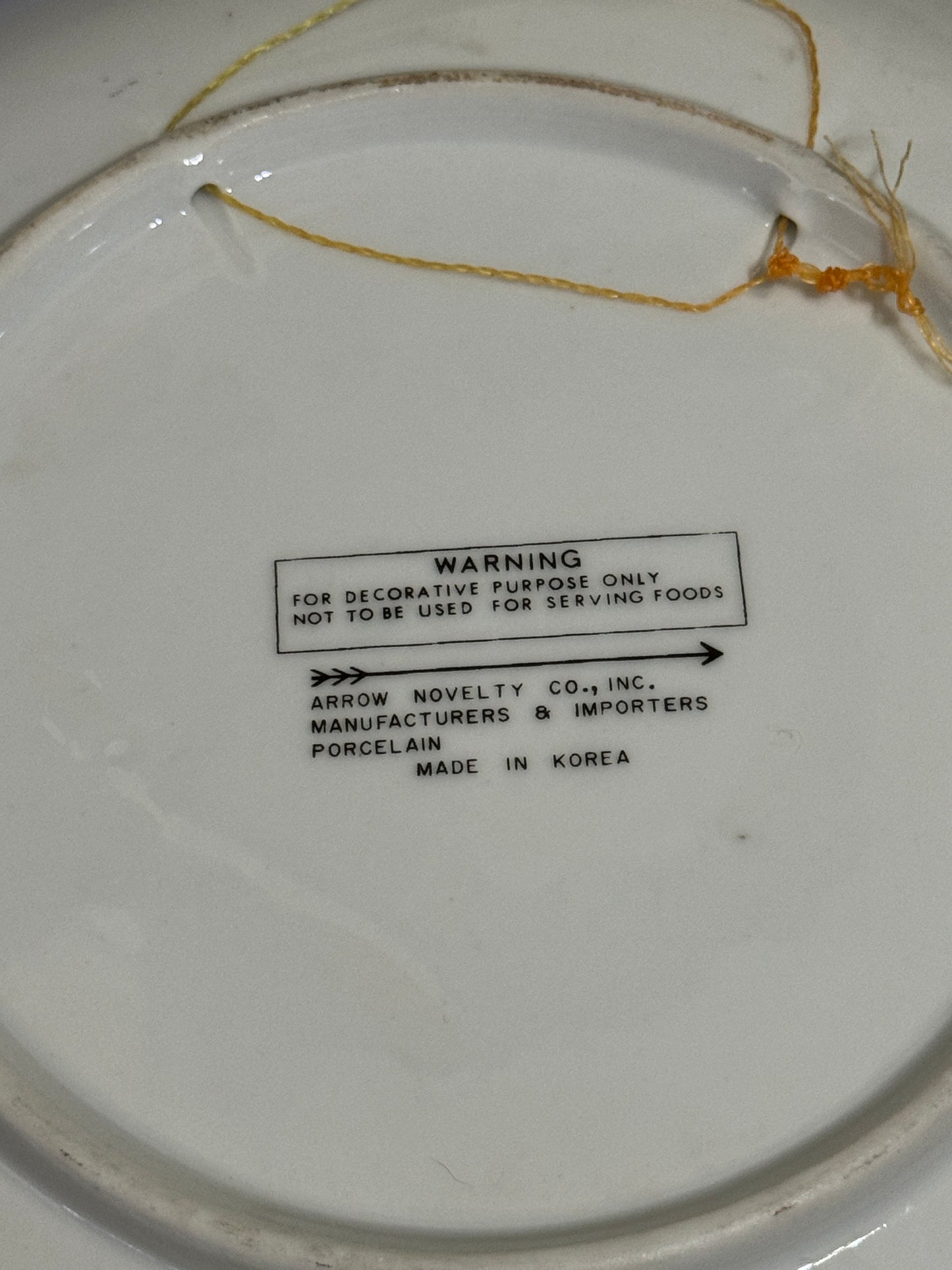 Souvenir Plate with the Serenity Prayer - Vintage Collectible