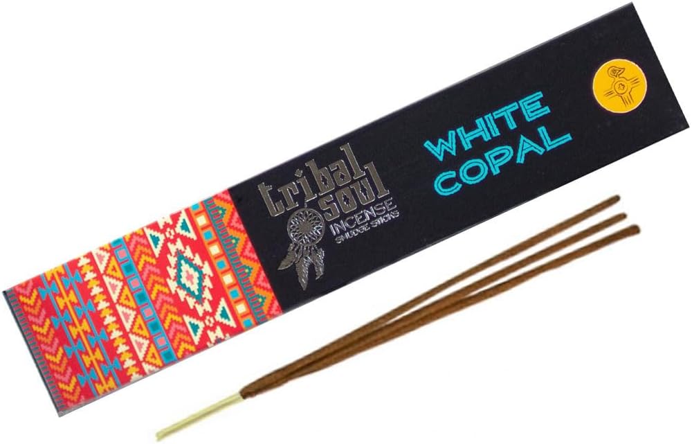 Tribal Soul - White Copal Incense Incense - 15 Stick Pack