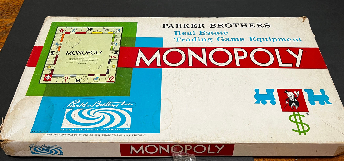 Monopoly Game - 1961 Vintage
