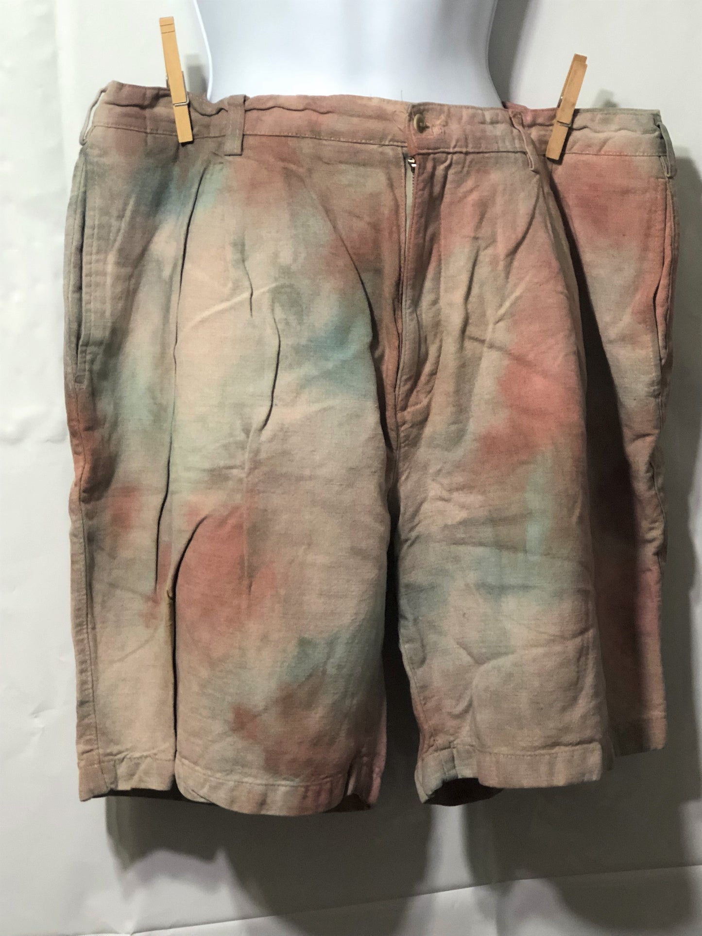 Upcycled Shorts - Silk Works Savane - Size 38