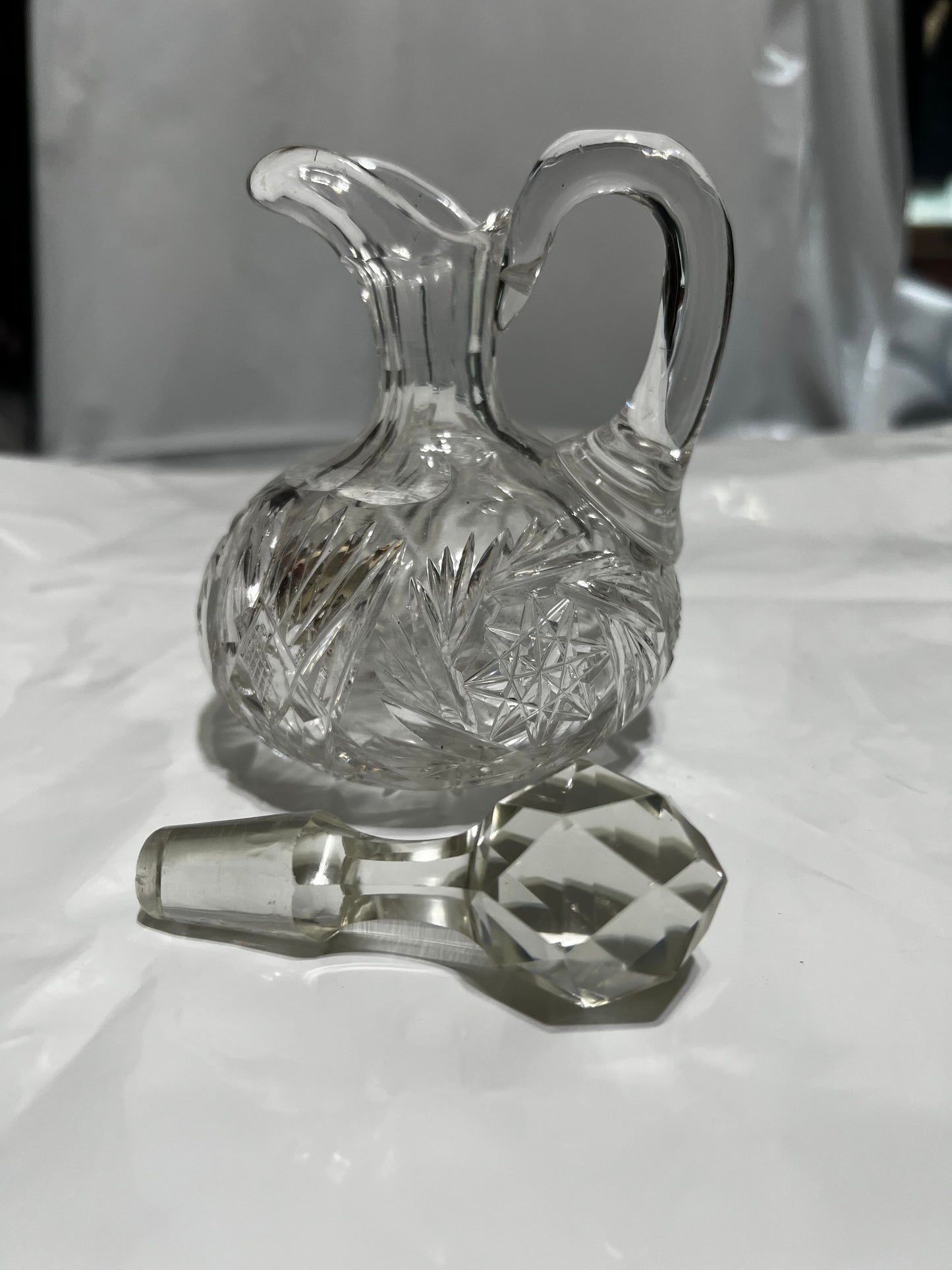 Crystal Curet with Stopper Vintage