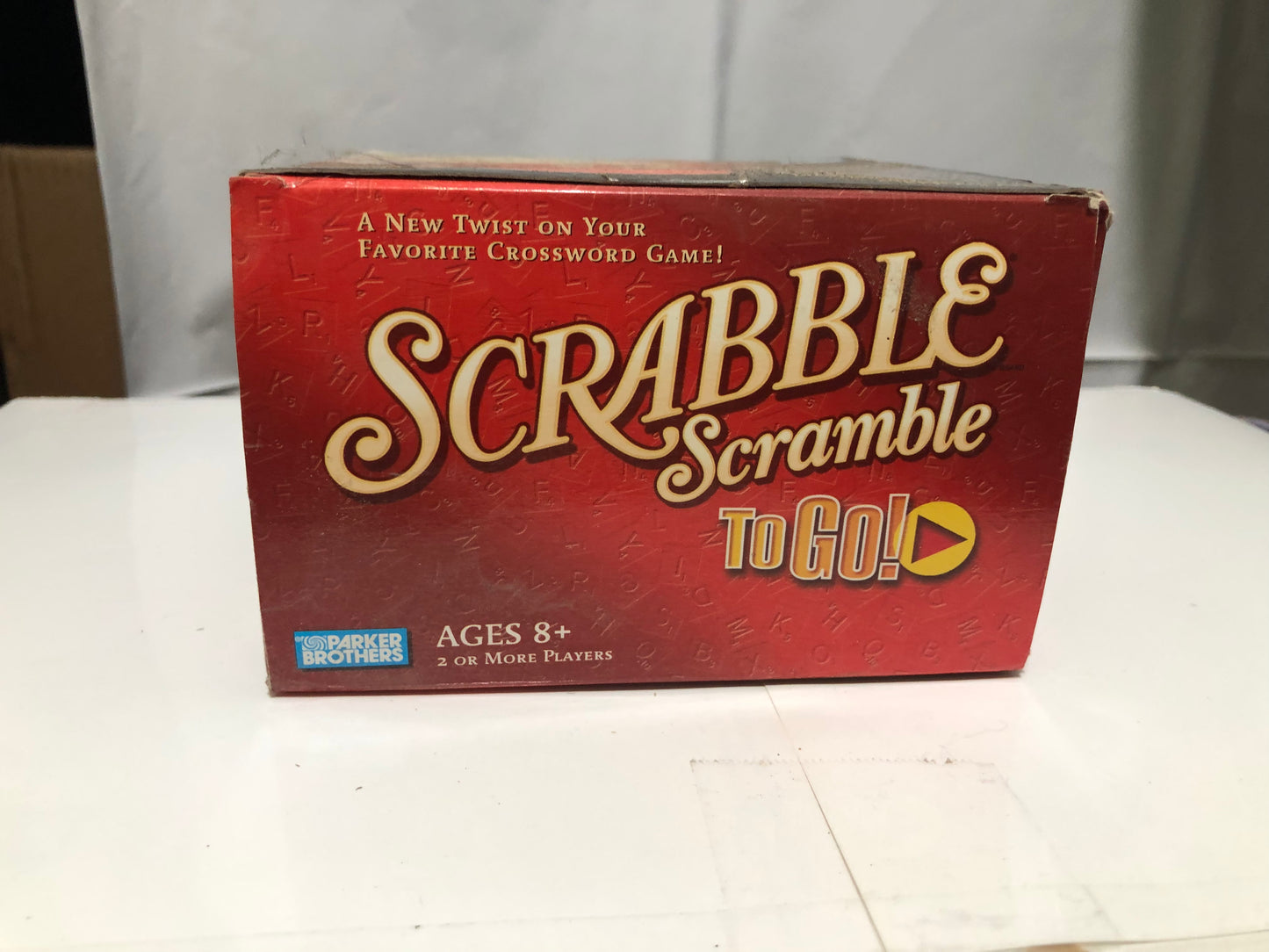 Scrabble To Go! Travel Crossword Game Parker Brothers BRAND NEW IN BOX